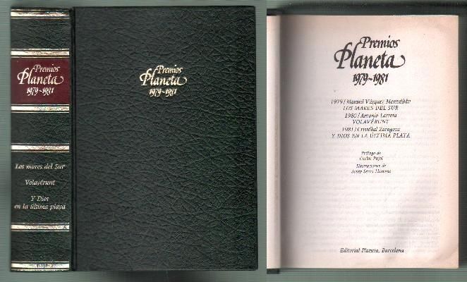 PREMIOS PLANETA 1979-1981.