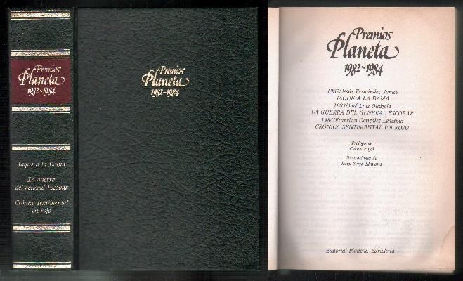 PREMIOS PLANETA 1982-1984.