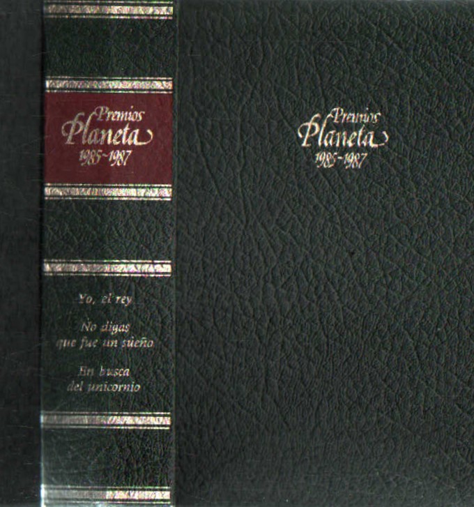 PREMIOS PLANETA 1985-1987