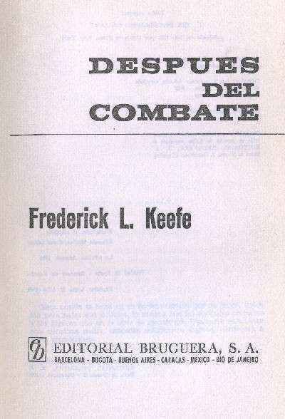 DESPUES DEL COMBATE