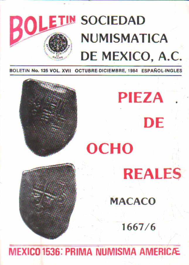 BOLETIN NO. 125. VOL.XVII. OCTUBRE-DICIEMBRE, 1984. ESPAÑOL-INGLES.