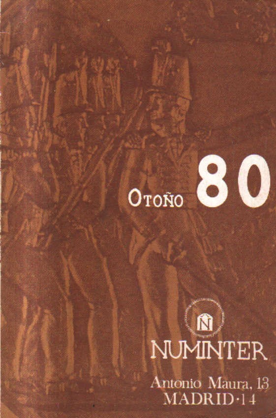 OTOÑO 80. 16 DE OCTUBRE 1980. SUBASTA EXTRAORDINARIA DE OTOÑO 1980.