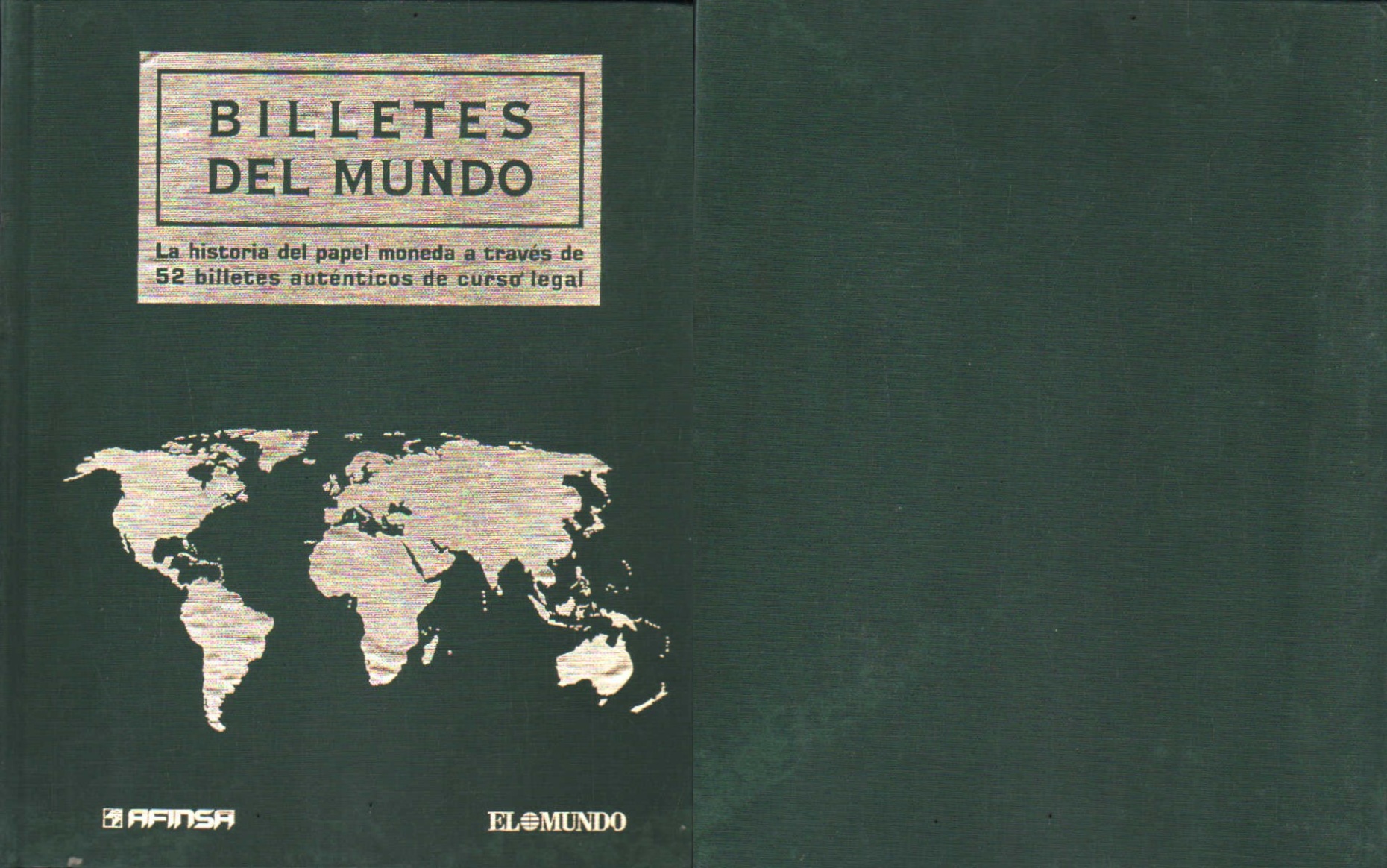 BILLETES DEL MUNDO (ÁLBUM CON 52 BILLETES)