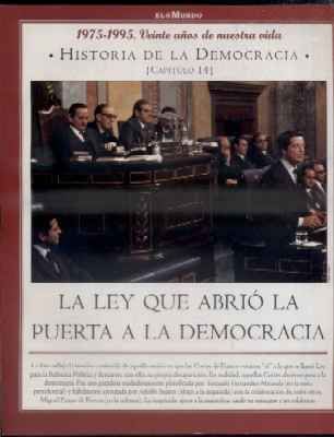 Hª DE LA DEMOCRACIA. LA AVENTURA DE LA LIBERTAD. CAPÍTULO 14: LA LEY QUE ABRIO LA PUERTA A LA …