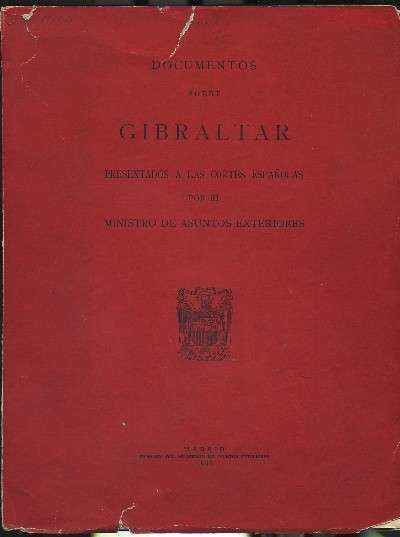 DOCUMENTOS SOBRE GIBRALTAR