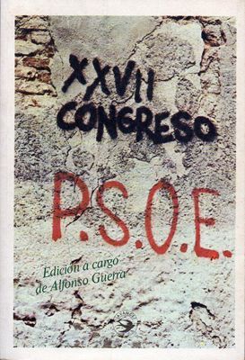 XXVII CONGRESO P.S.O.E.