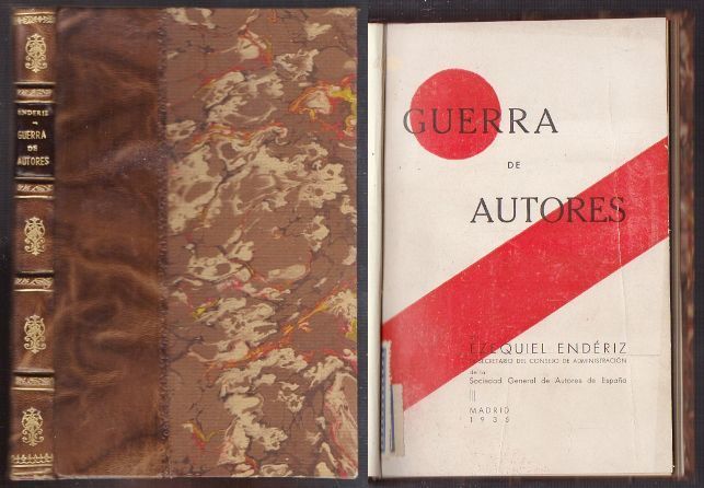 GUERRA DE AUTORES.