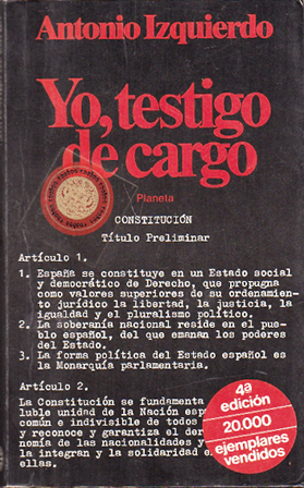 YO, TESTIGO DE CARGO.