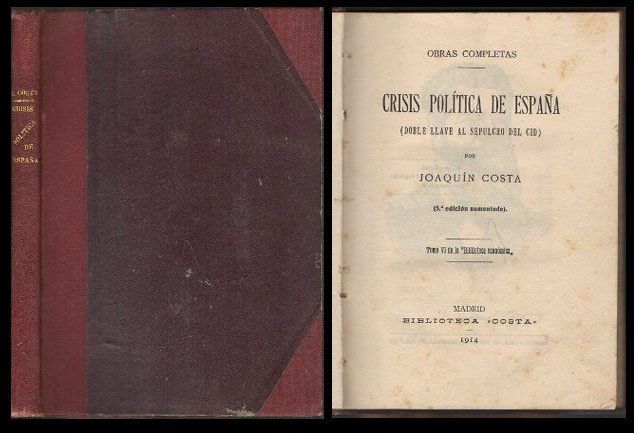 CRISIS POLITICA  DE ESPAÑA (DOBLE LLAVE AL SEPULCRO DEL CID)