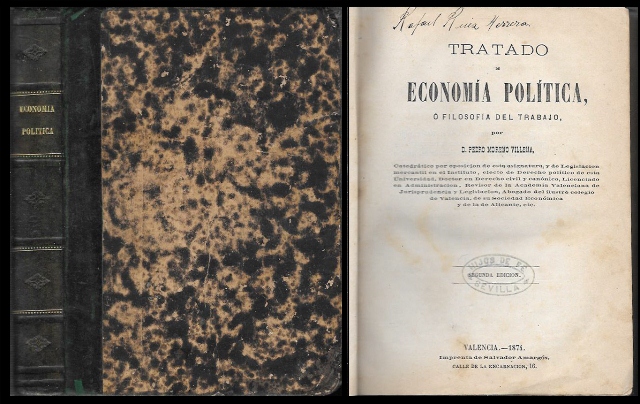 TRATADO DE ECONOMIA POLITICA O FILOSOFIA DEL TRABAJO