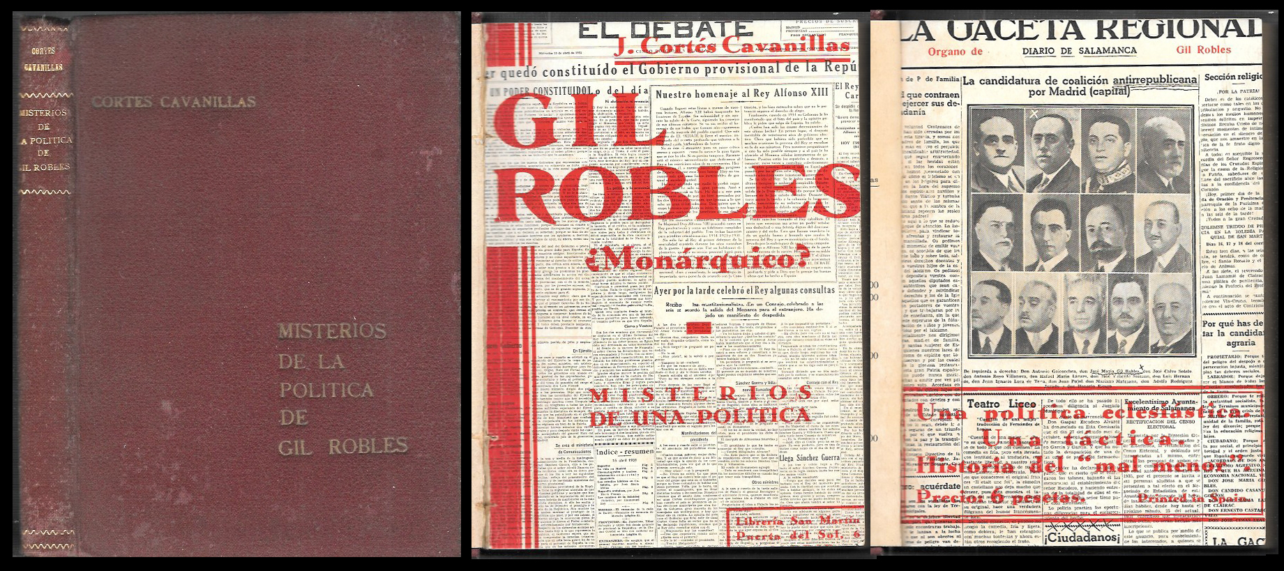 MISTERIOS DE LA POLITICA DE GIL ROBLES