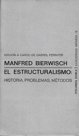 EL ESTRUCTURALISMO - HISTORIA, PROBLEMAS, METODOS