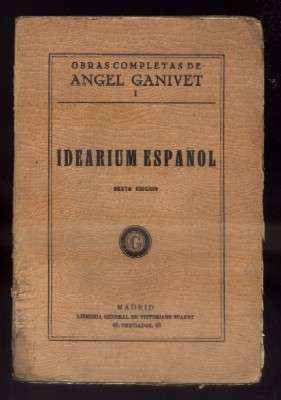 IDEARIUM ESPAÑOL. OBRAS COMPLETAS VOLUMEN I.