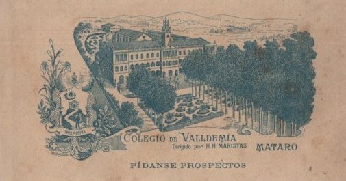 COLEGIO DE VALLDEMIA. HEREDEROS DE LA VIUDA PLA