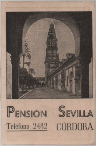 PUBLICIDAD PENSION SEVILLA (CORDOBA)