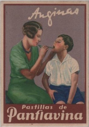 PUBLICIDAD DOBLE PASTILLAS DE PANFLAVINA ANGINAS