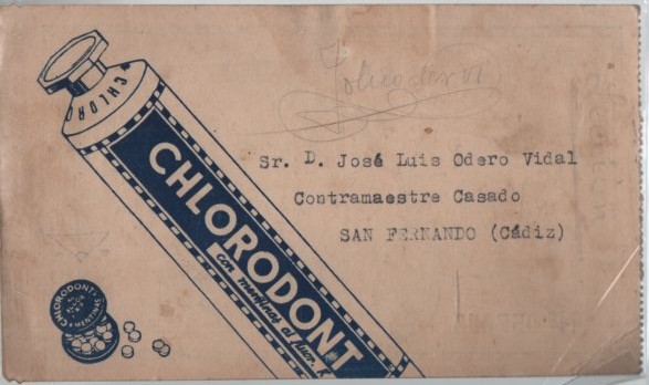 TALON GRAN CONCURSO 10 AGSTO 1953 CREMA DENTAL CHLORODONT