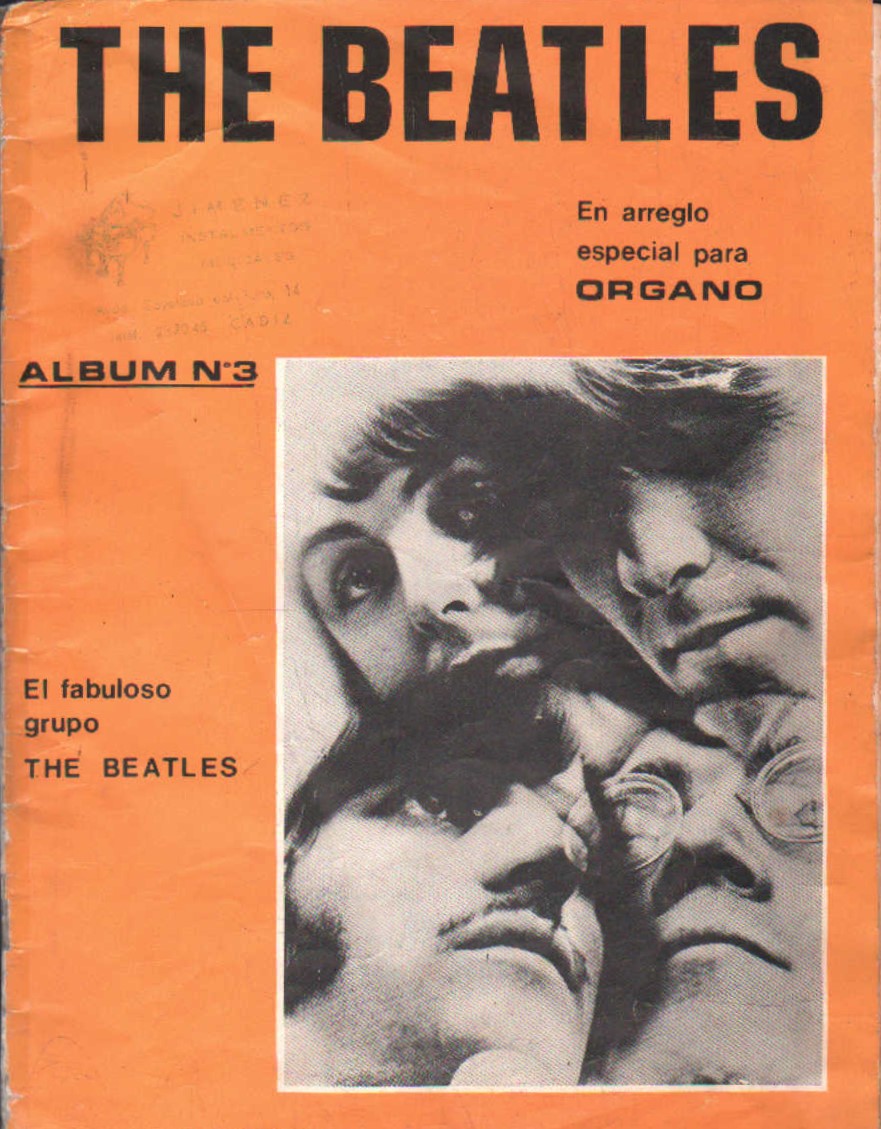 THE BEATLES EN ARREGLO ESPECIAL PARA ORGANO. ALBUM Nº. 3
