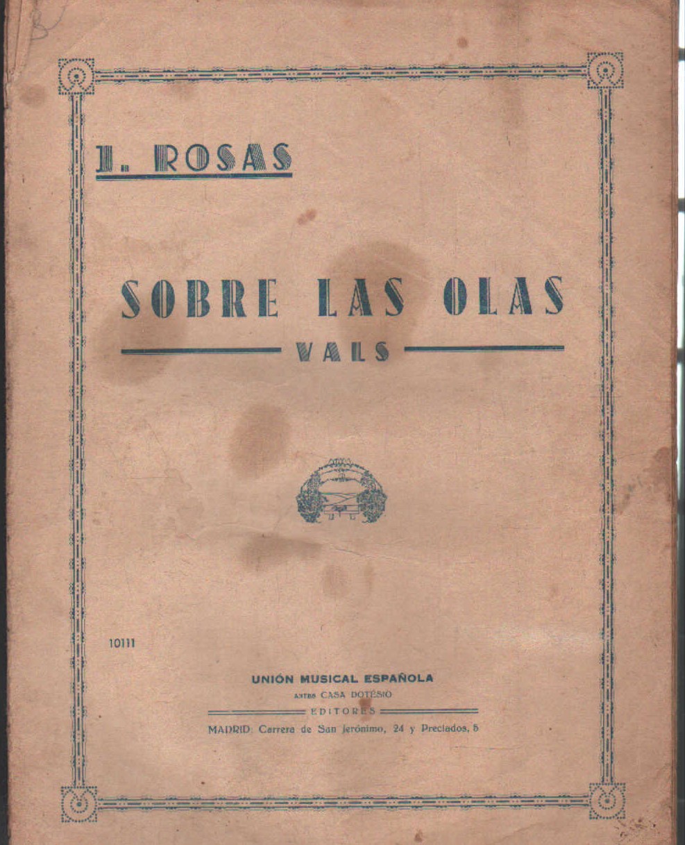 SOBRE LAS OLAS. VALS