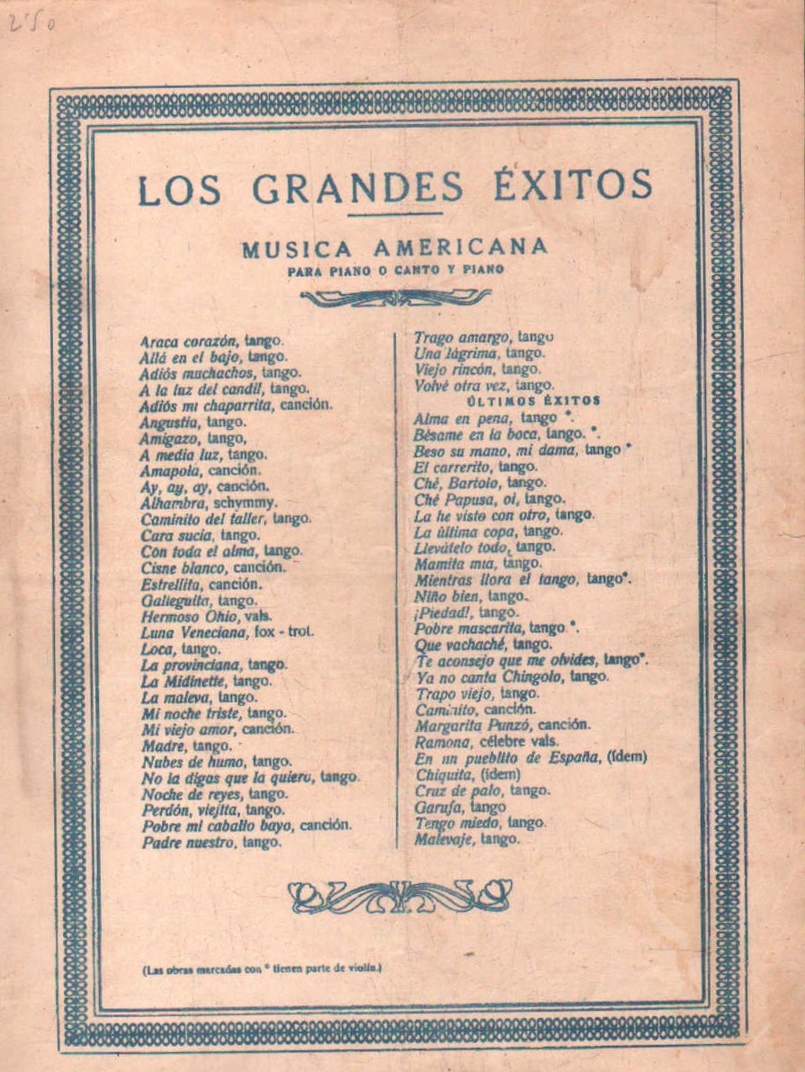 LA CUMPARSITA