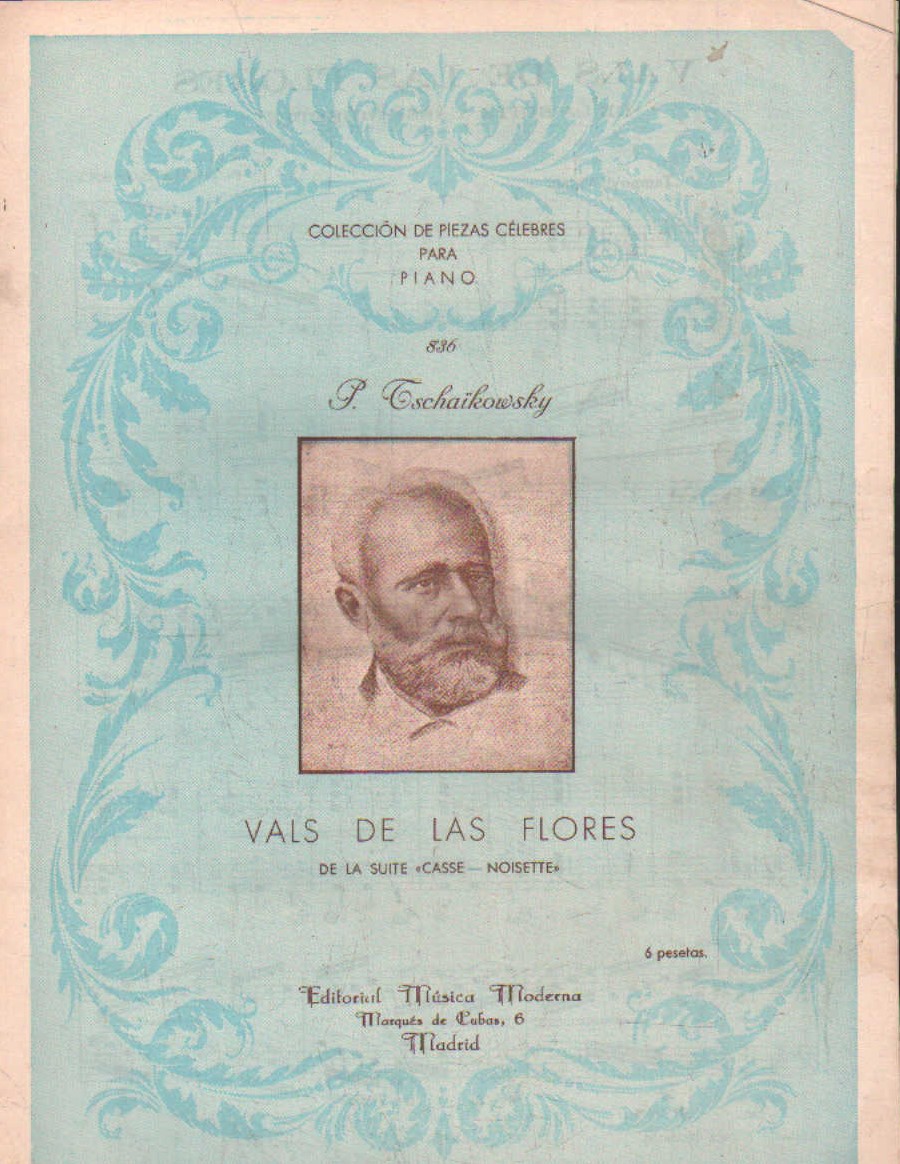 VALS DE LAS FLORES DE LA SUITE CASSE-NOISETTE