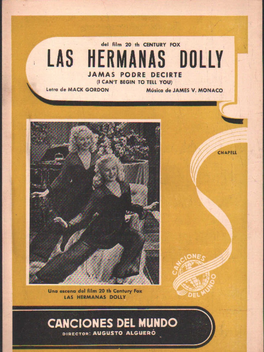 LAS HERMANAS DOLLY. JAMAS PODRE DECIRTE