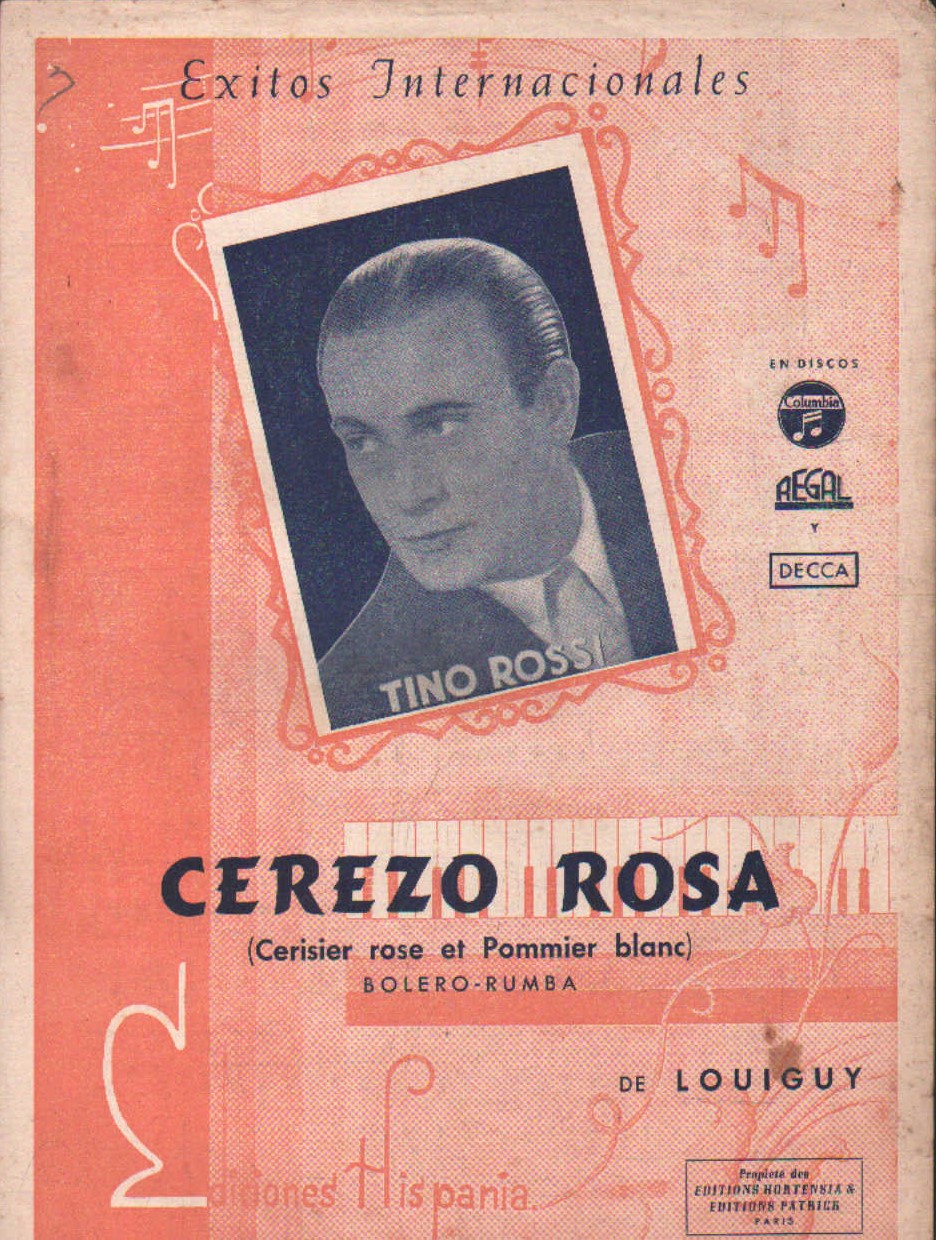 CEREZO ROSA. BOLERO-RUMBA