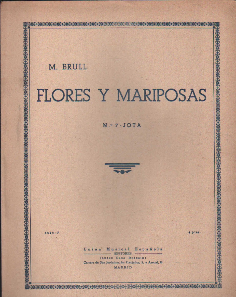 FLORES Y MARIPOSAS