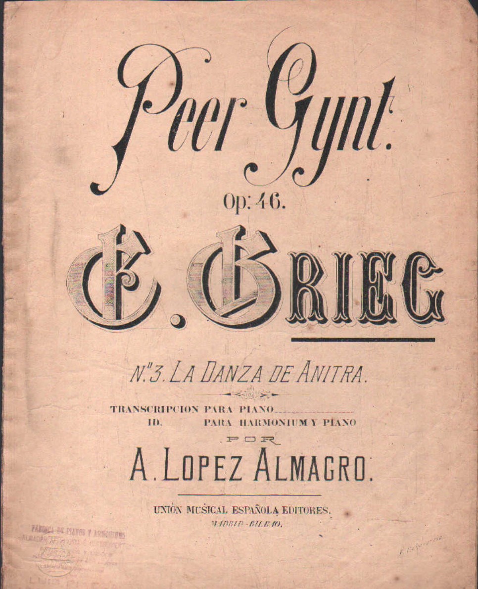 LA DANZA DE ANITRA