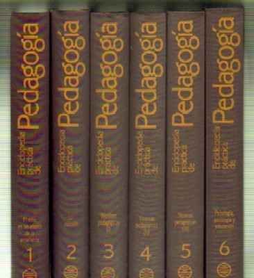 ENCICLOPEDIA PRACTICA DE PEDAGOGIA. 6 TOMOS.