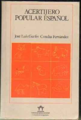 ACERTIJERO POPULAR ESPAÑOL.