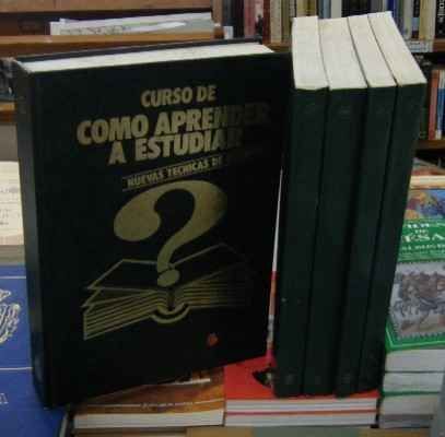 CURSO DE CÓMO APRENDER A ESTUDIAR. NUEVAS TÉCNICAS DE ESTUDIO. 5 TOMOS