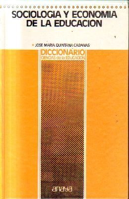SOCIOLOGIA Y ECONOMIA DE LA EDUCACION.