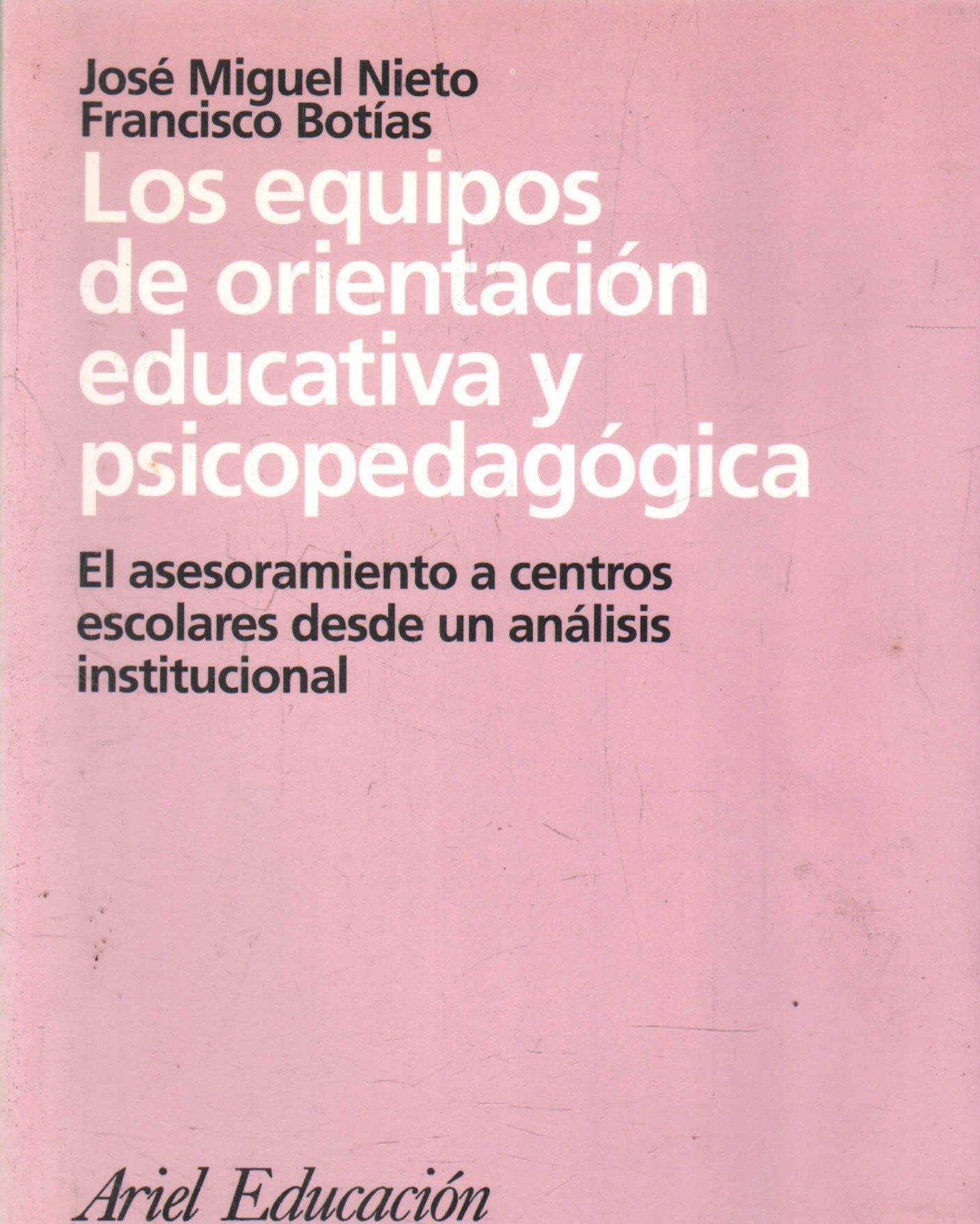 LOS EQUIPOS DE ORIENTACION EDUCATIVA Y PSICOPEDAGOGICA.