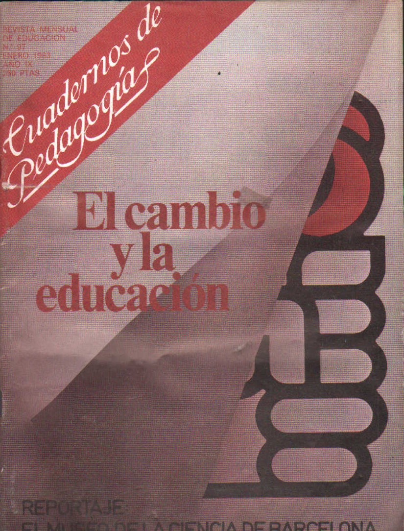 CUADERNOS DE PEDAGOGÍA. REVISTA MENSUAL DE EDUCACIÓN Nº 97 ENERO 1983