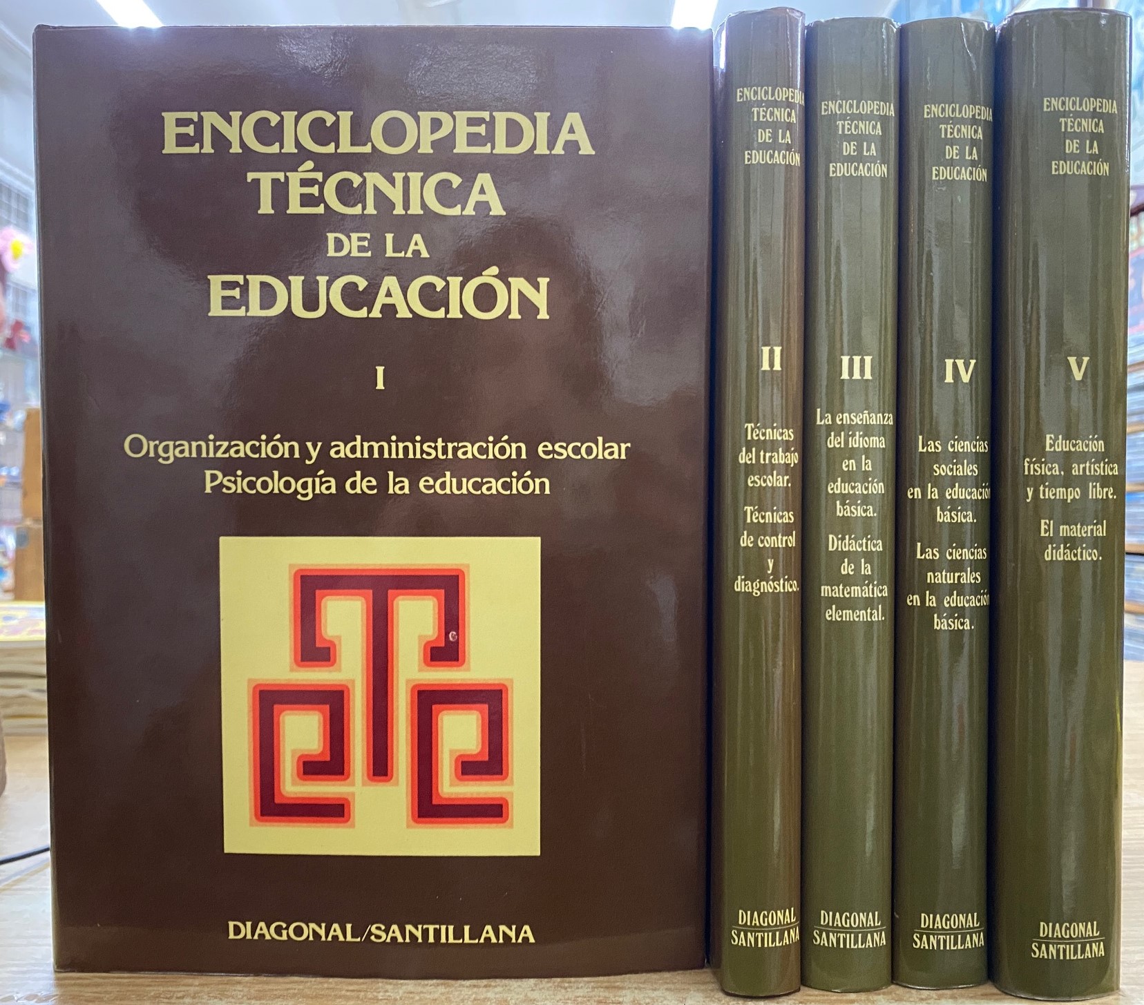 ENCICLOPEDIA TÉCNICA DE LA EDUCACIÓN (5 TOMOS)
