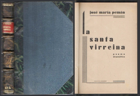 LA SANTA VIRREINA - POEMA DRAMATICO