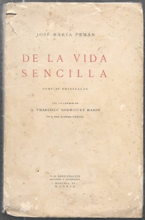 DE LA VIDA SENCILLA - POESIAS ORIGINALES