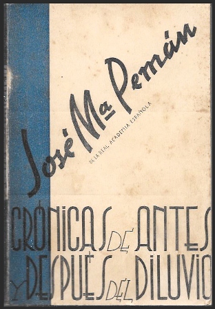 CRONICAS DE ANTES Y DESPUES DEL DILUVIO