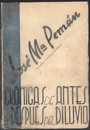 CRONICAS DE ANTES Y DESPUES DEL DILUVIO