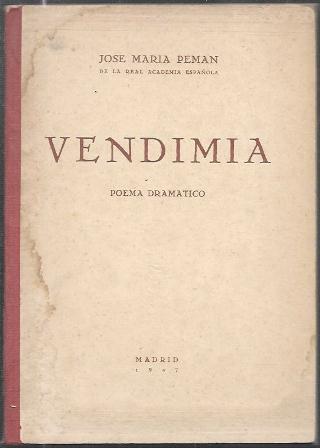 VENDIMIA - POEMA DRAMATICO
