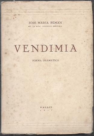 VENDIMIA - POEMA DRAMATICO