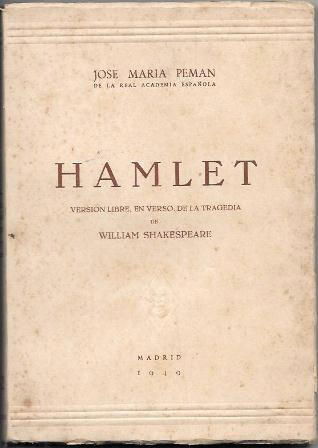 HAMLET - VERSION LIBRE EN VERSO DE LA TRAGEDIA DE W. SHAKESPEARE