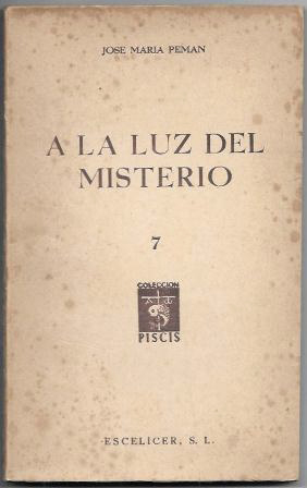 A LA LUZ DEL MISTERIO - COLECCIÓN PISCIS Nº 7