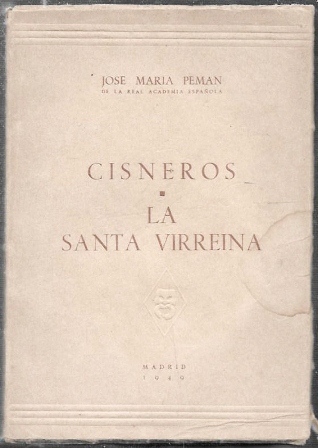 CISNEROS - LA SANTA VIRREINA