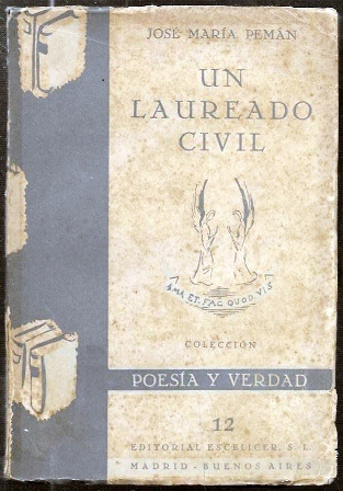UN LAUREADO CIVIL - COLECCIÓN POESIA Y VERDAD 12