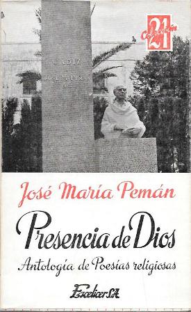 PRESENCIA DE DIOS - ANTOLOGIA DE POESIAS RELIGIOSAS