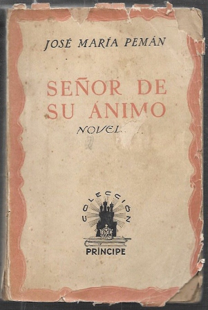 SEÑOR DE SU ANIMO - NOVELA