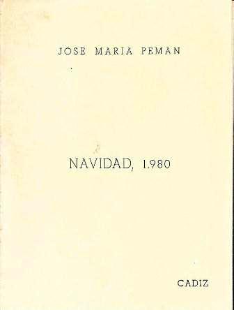 IDILIO - NAVIDAD 1980 - JOSE MARIA PEMAN - CADIZ