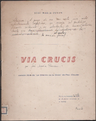 VIA CRUCIS - VERSION LIBRE DE LE CHEMIN DE LA CROIX DE PAUL CLAUDEL